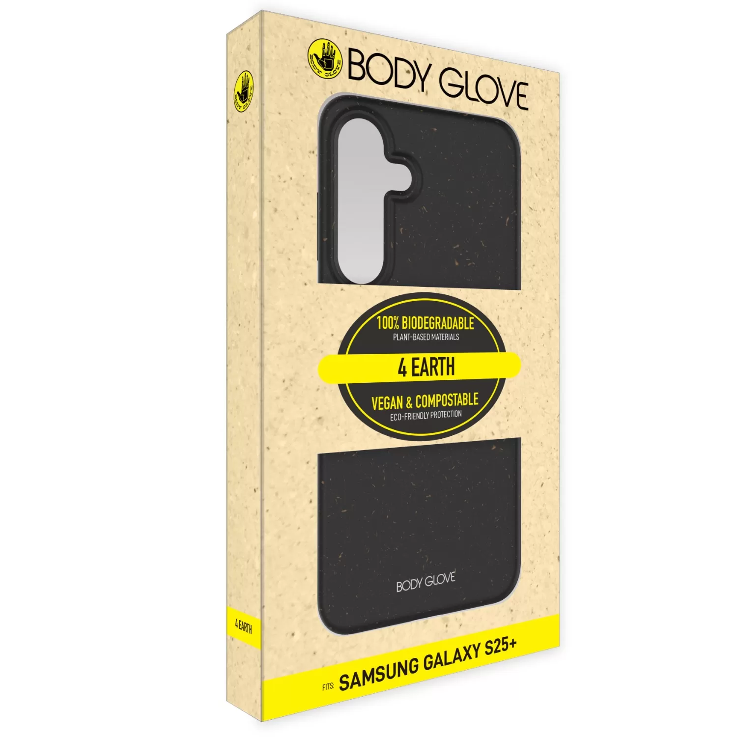Samsung Galaxy S25+ Body Glove 4Earth Bio Case – Black - Image 9