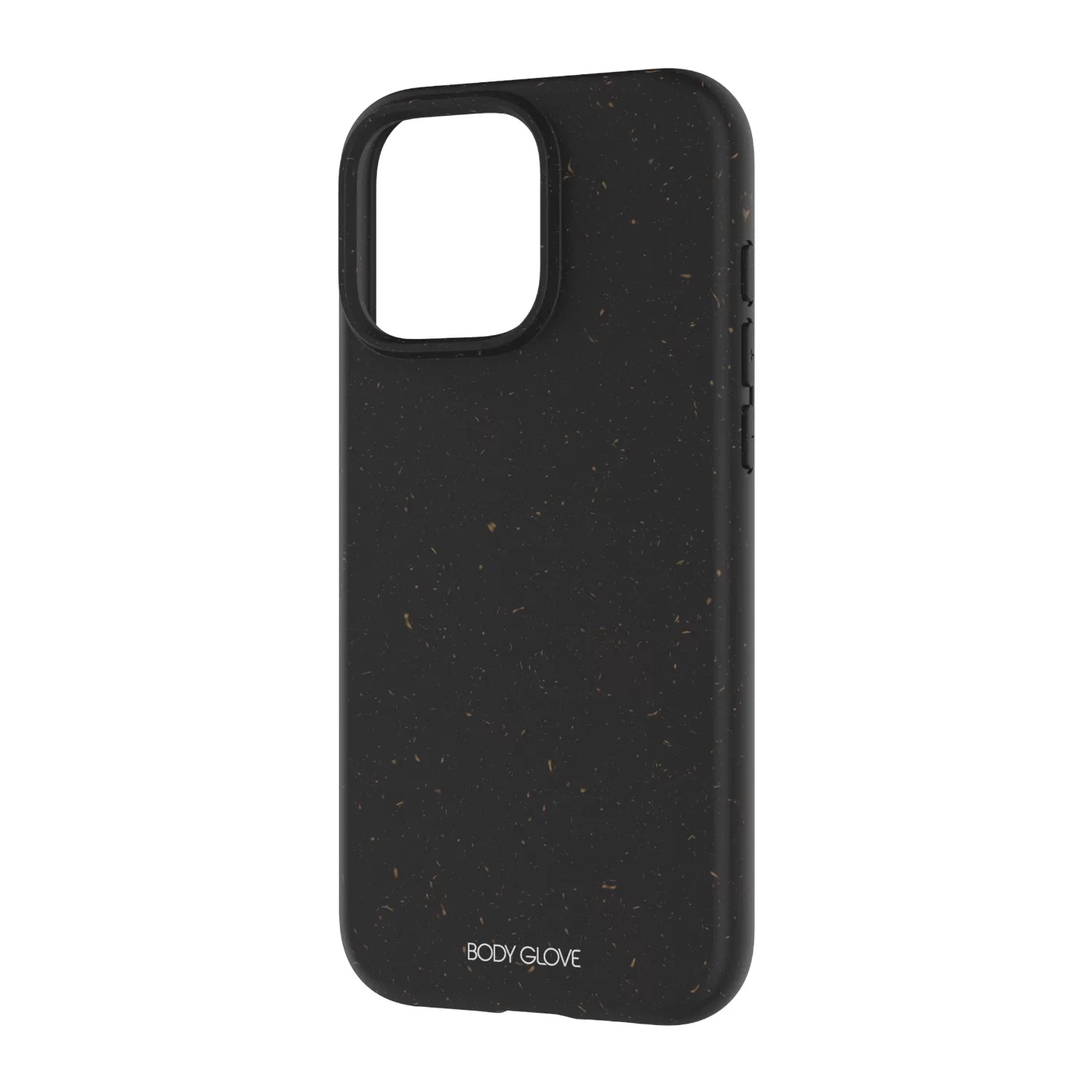 Plant-based Apple iPhone 16 Pro Max Body Glove 4Earth Bio black case, slim protective cover.