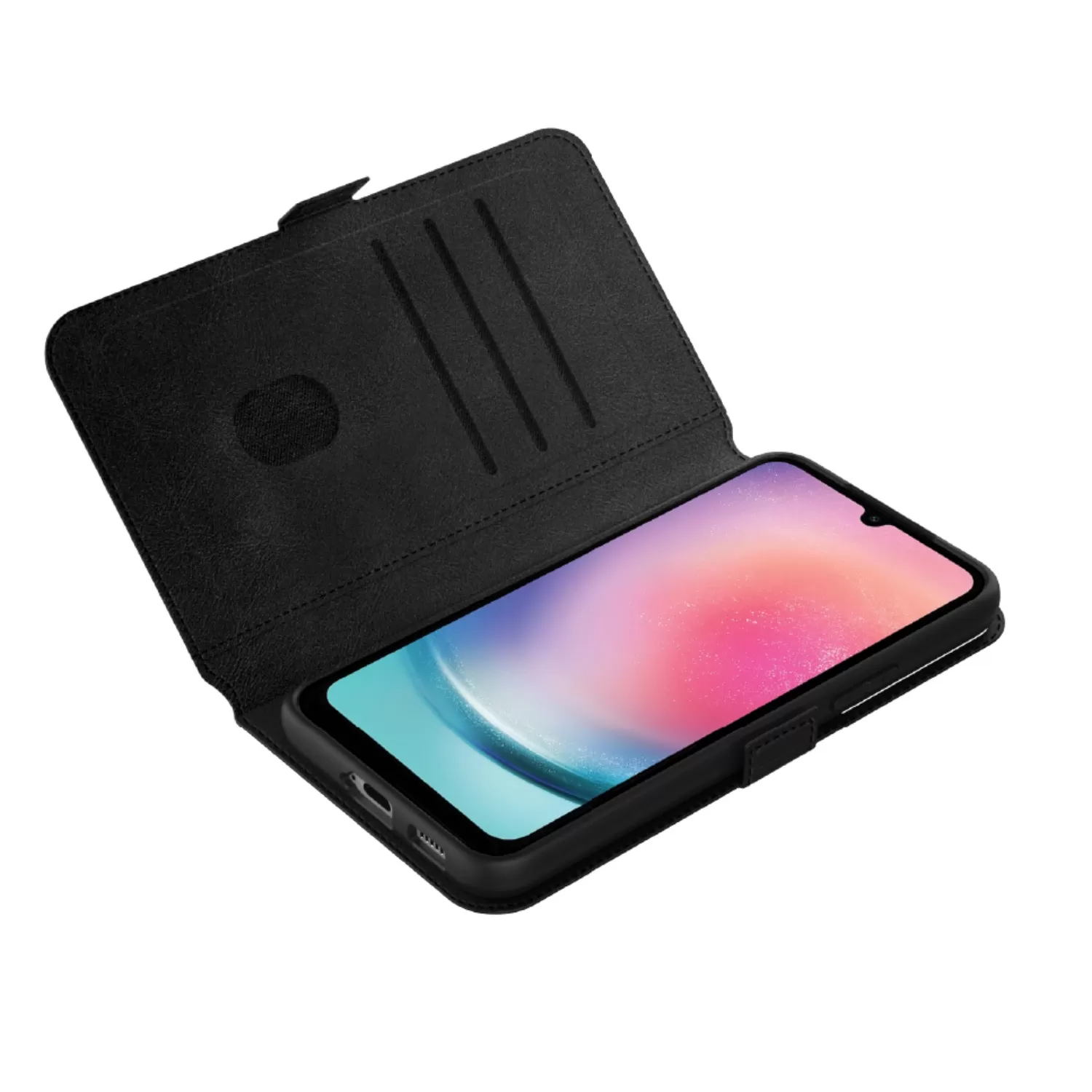 Samsung Galaxy A25 5G Body Glove Flip Series Case – Black - Image 2