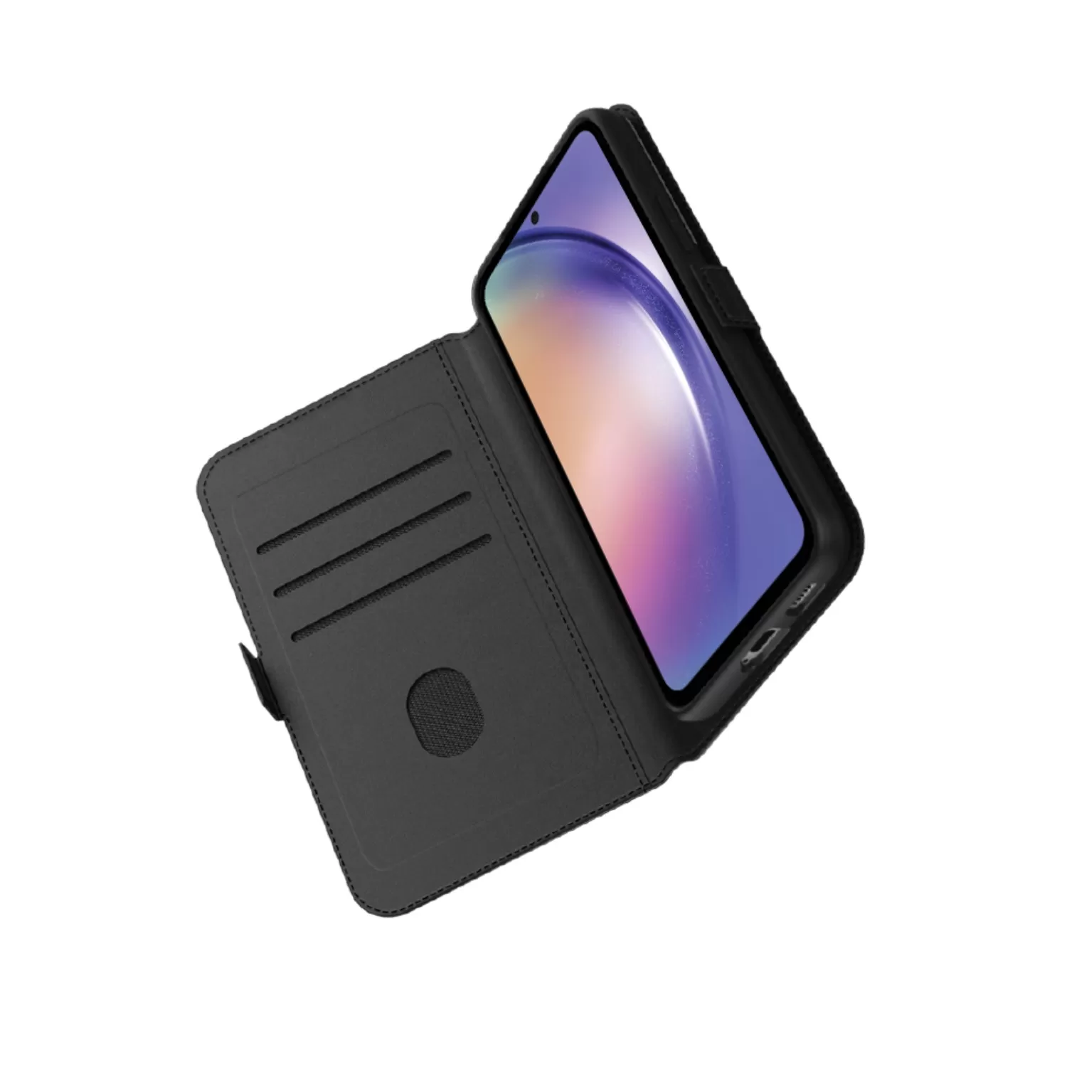 Samsung Galaxy A55 5G Body Glove Flip Series Case – Black - Image 2