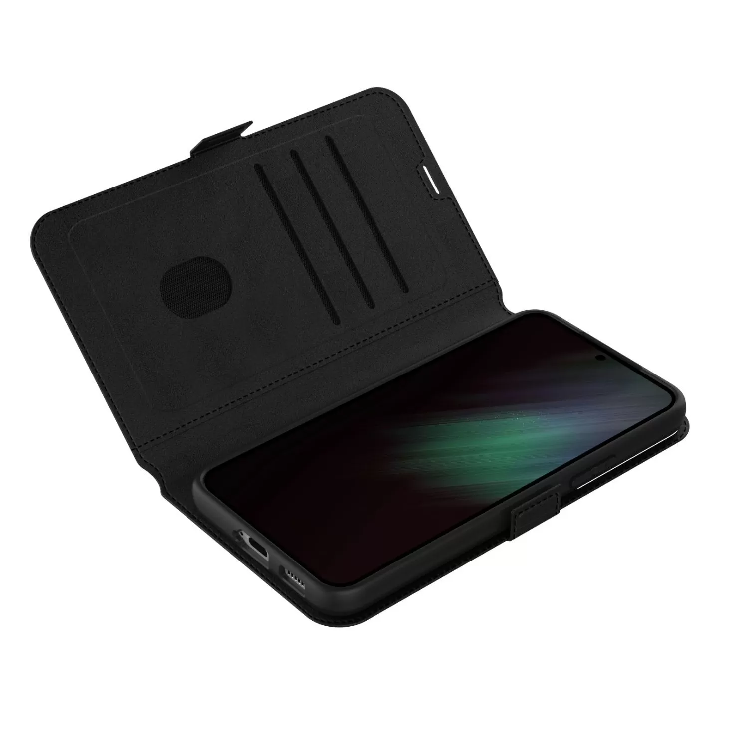 Samsung Galaxy S23 Body Glove Flip Series Case – Black - Image 2