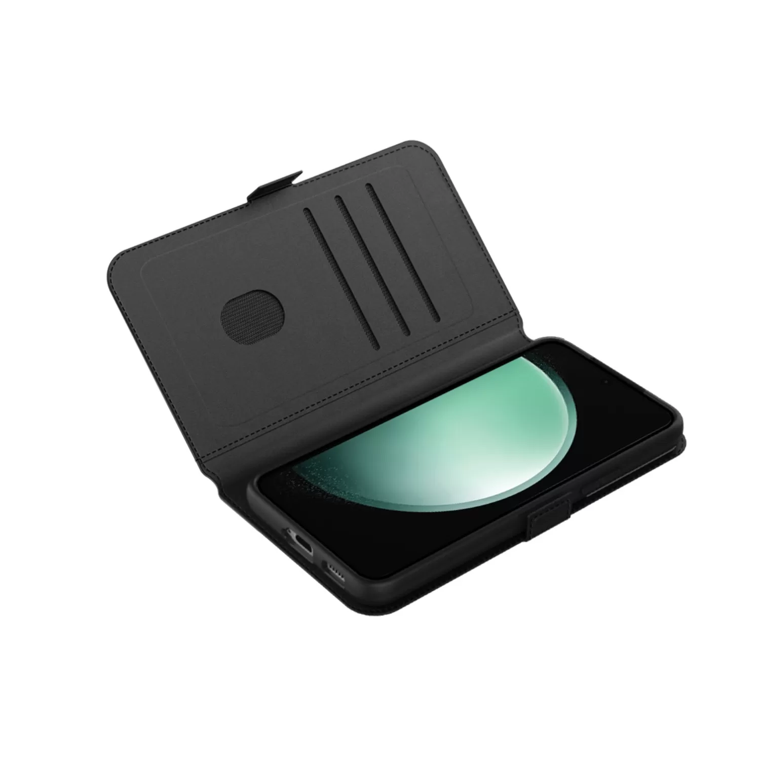 Samsung Galaxy S24 Body Glove Flip Series Case – Black - Image 2