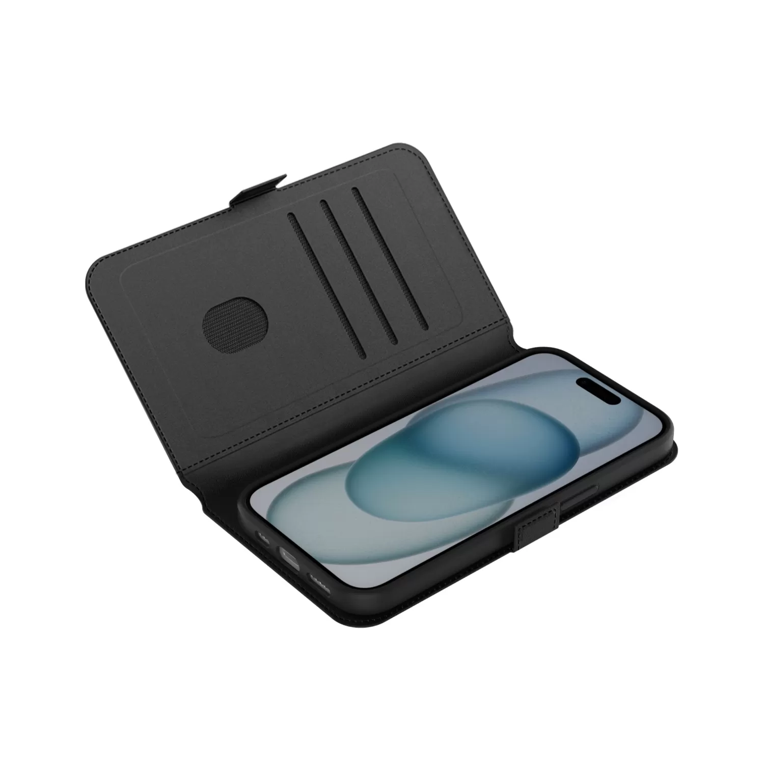 Apple iPhone 15 Body Glove Flip Series Case – Black - Image 2