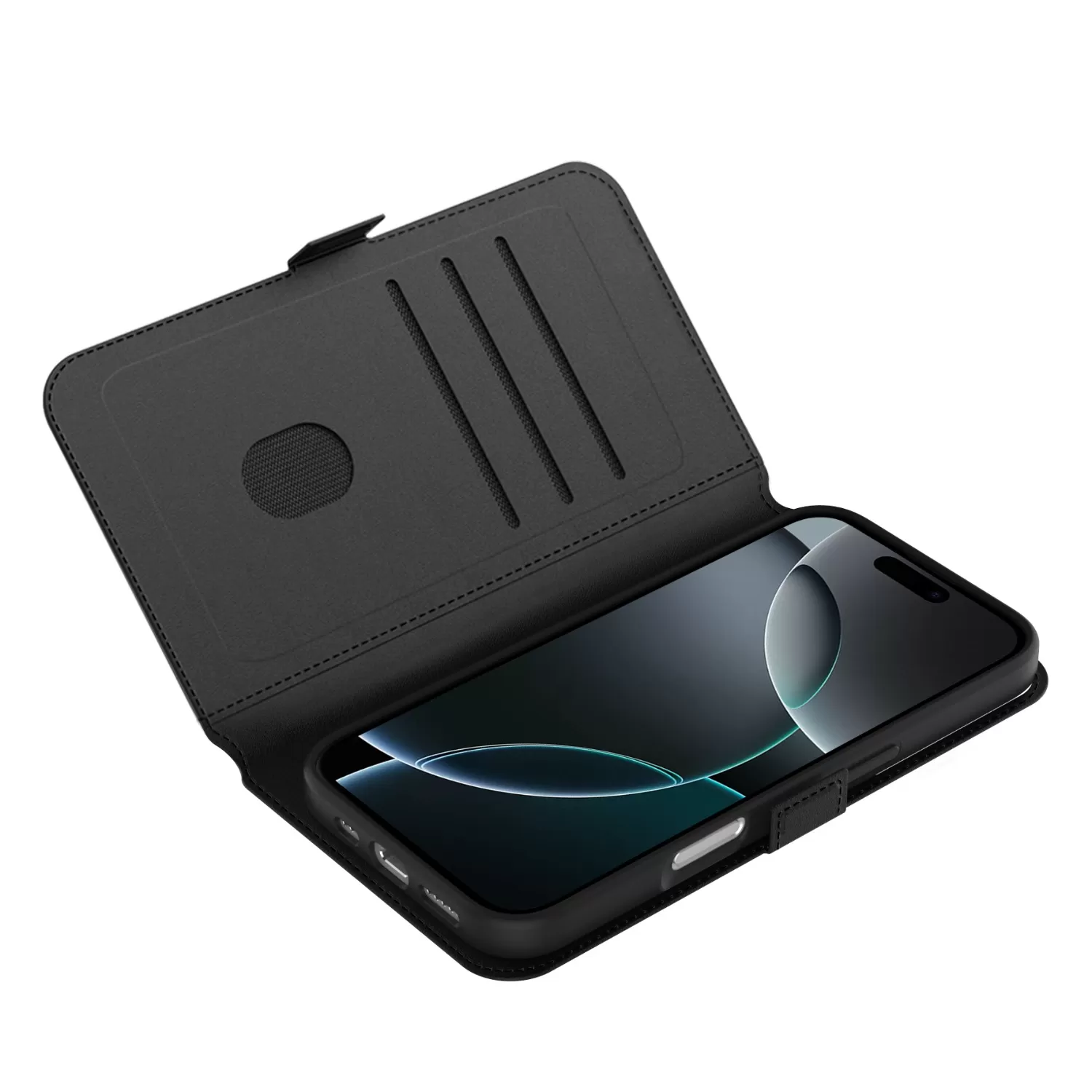 Apple iPhone 16 Pro Body Glove Flip Series Case – Black - Image 3