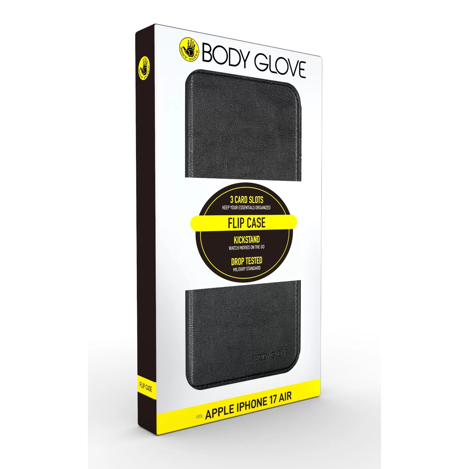 Apple iPhone Air Body Glove Flip Case – Black - Image 3