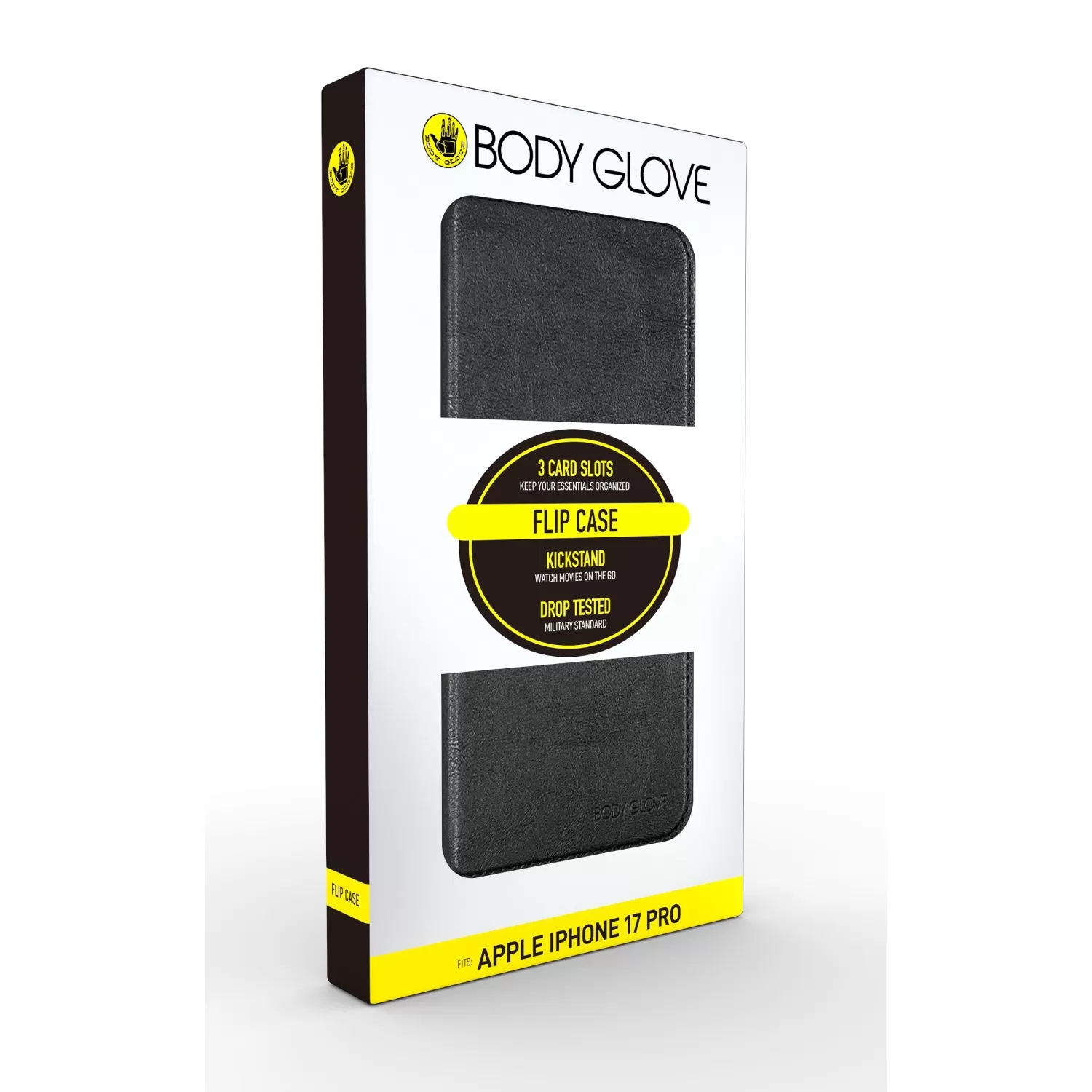 Apple iPhone 17 Pro Body Glove Flip Case – Black - Image 3