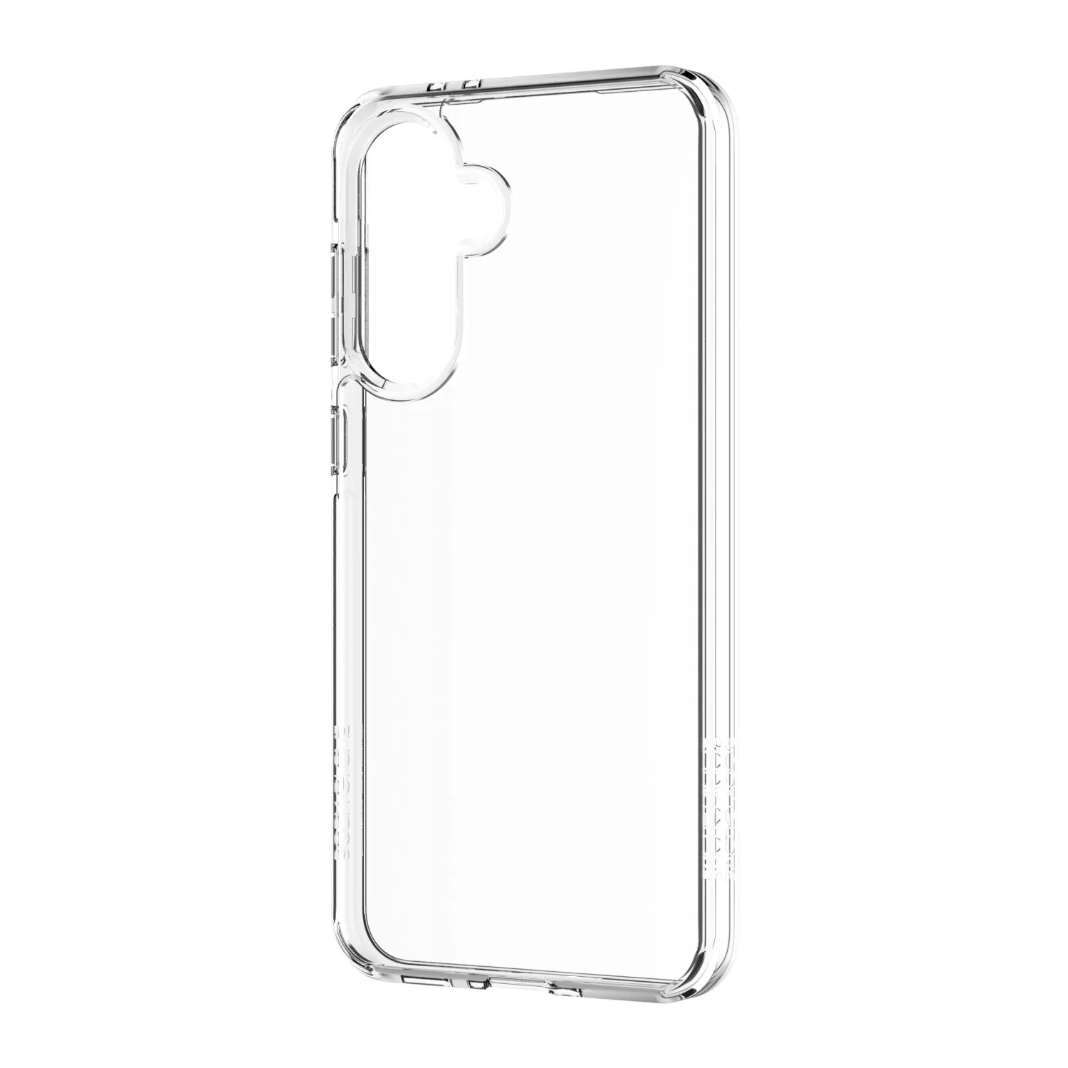 First angled view of the Body Glove Ghost case for Samsung Galaxy A36 in clear