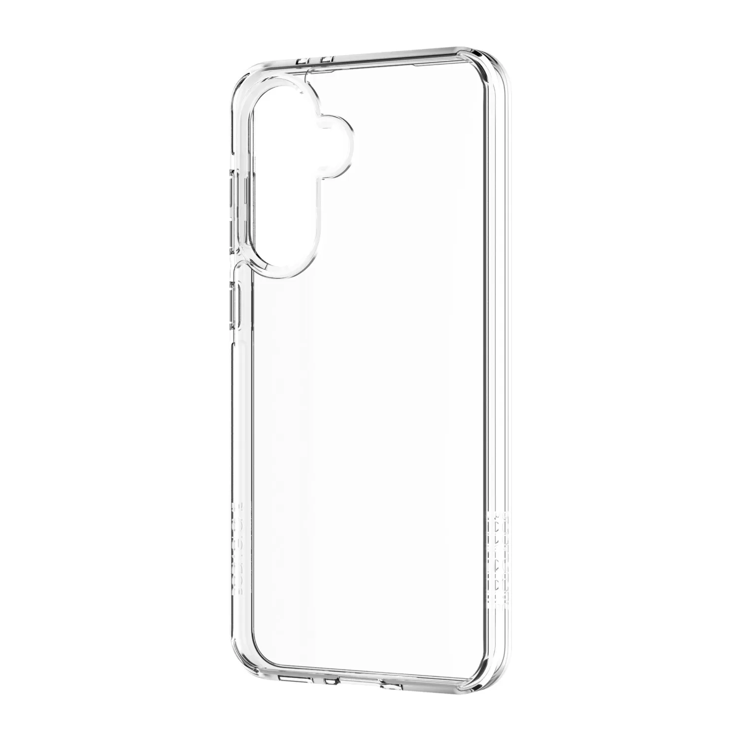 First angled view of the Body Glove Ghost case for Samsung Galaxy A56 in clear