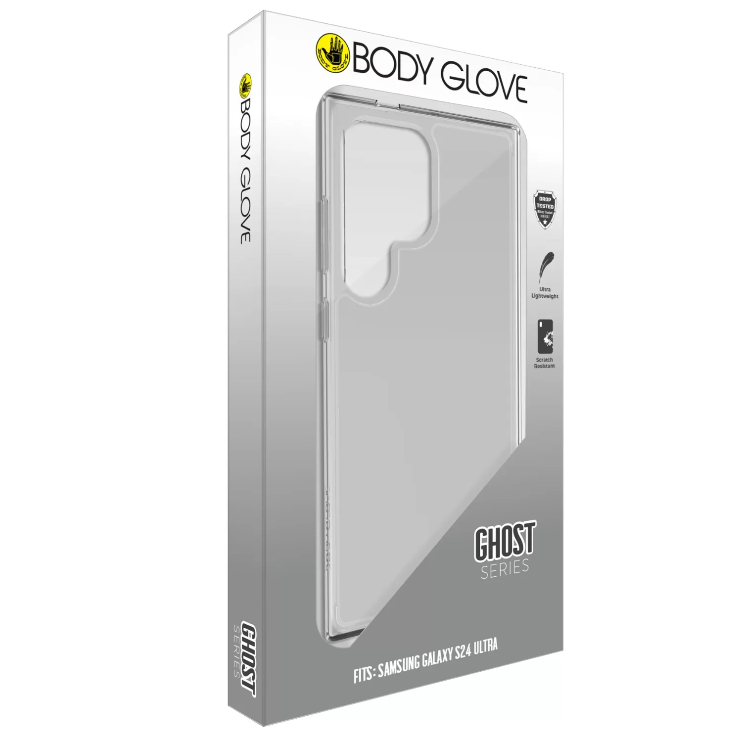 Samsung Galaxy S24 Ultra Body Glove Ghost Case – Clear - Image 4