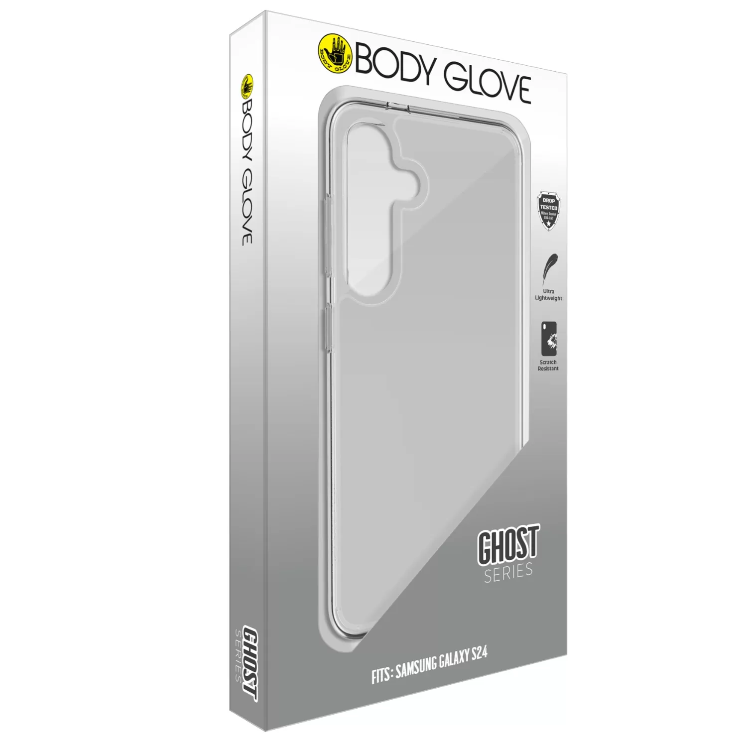 Samsung Galaxy S24 Body Glove Ghost Case – Clear - Image 4