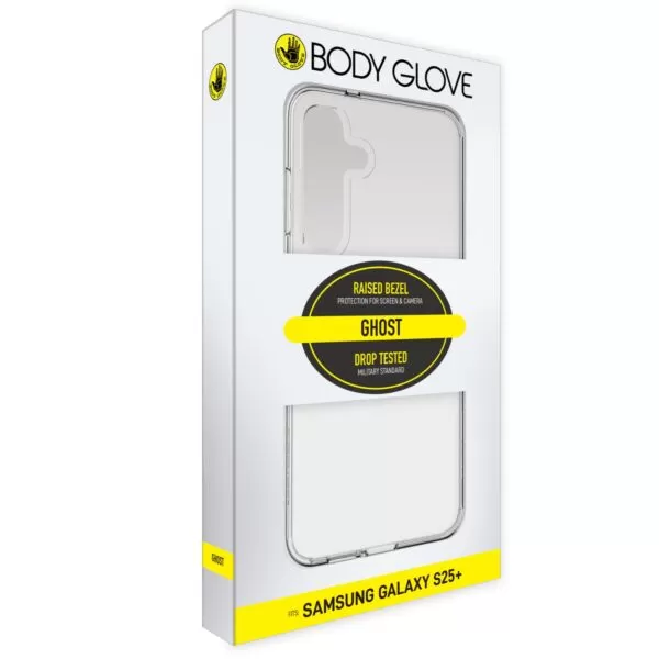 Samsung Galaxy S25+ Case - Body Glove Ghost Cover - Clear - Image 9