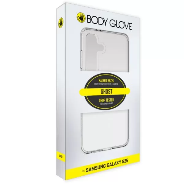 Samsung Galaxy S25 Case - Body Glove Ghost Cover - Clear - Image 9