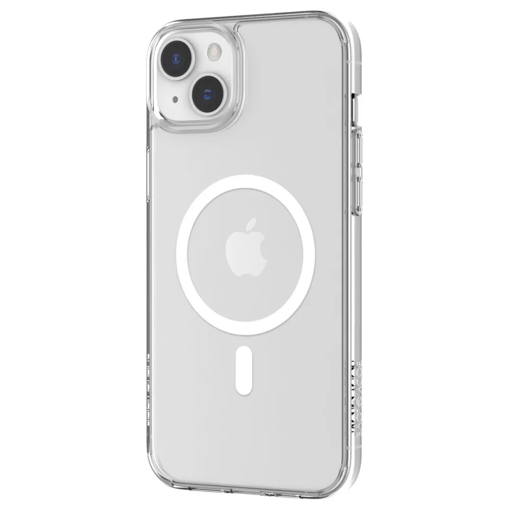 This clear Body Glove Apple iPhone 14 Plus Ghost Magsafe Case is ultra-thin, strong, versatile, and scratch resistant.