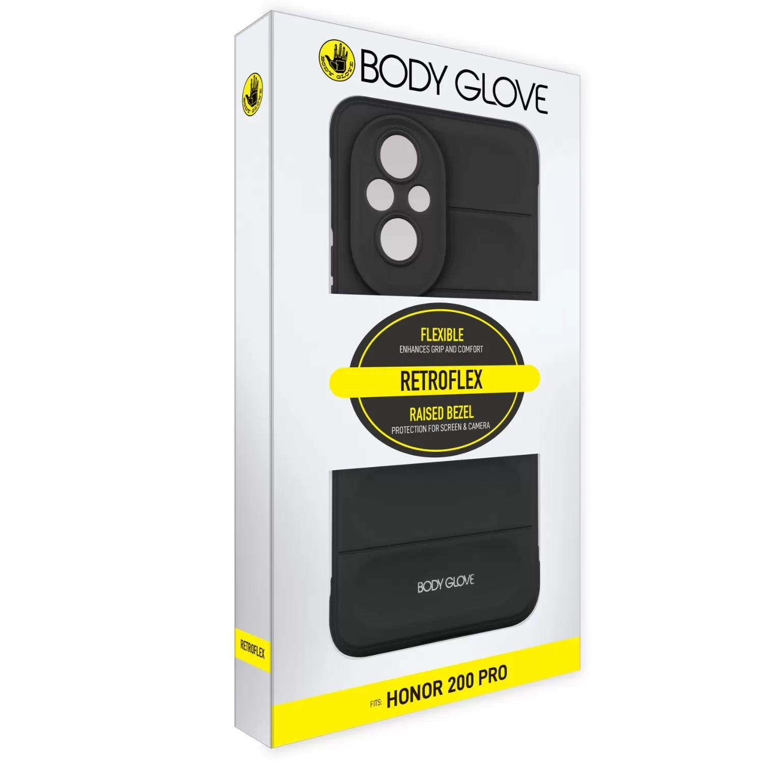 Honor 200 Pro Body Glove Retroflex Case – Black - Image 9