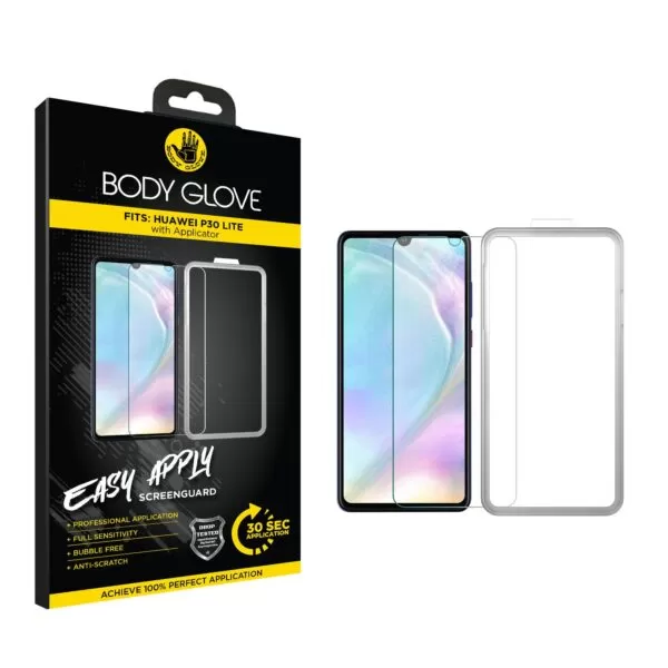 Huawei P30 Lite 2019 / 2020 Body Glove Screen Protector - Black Border