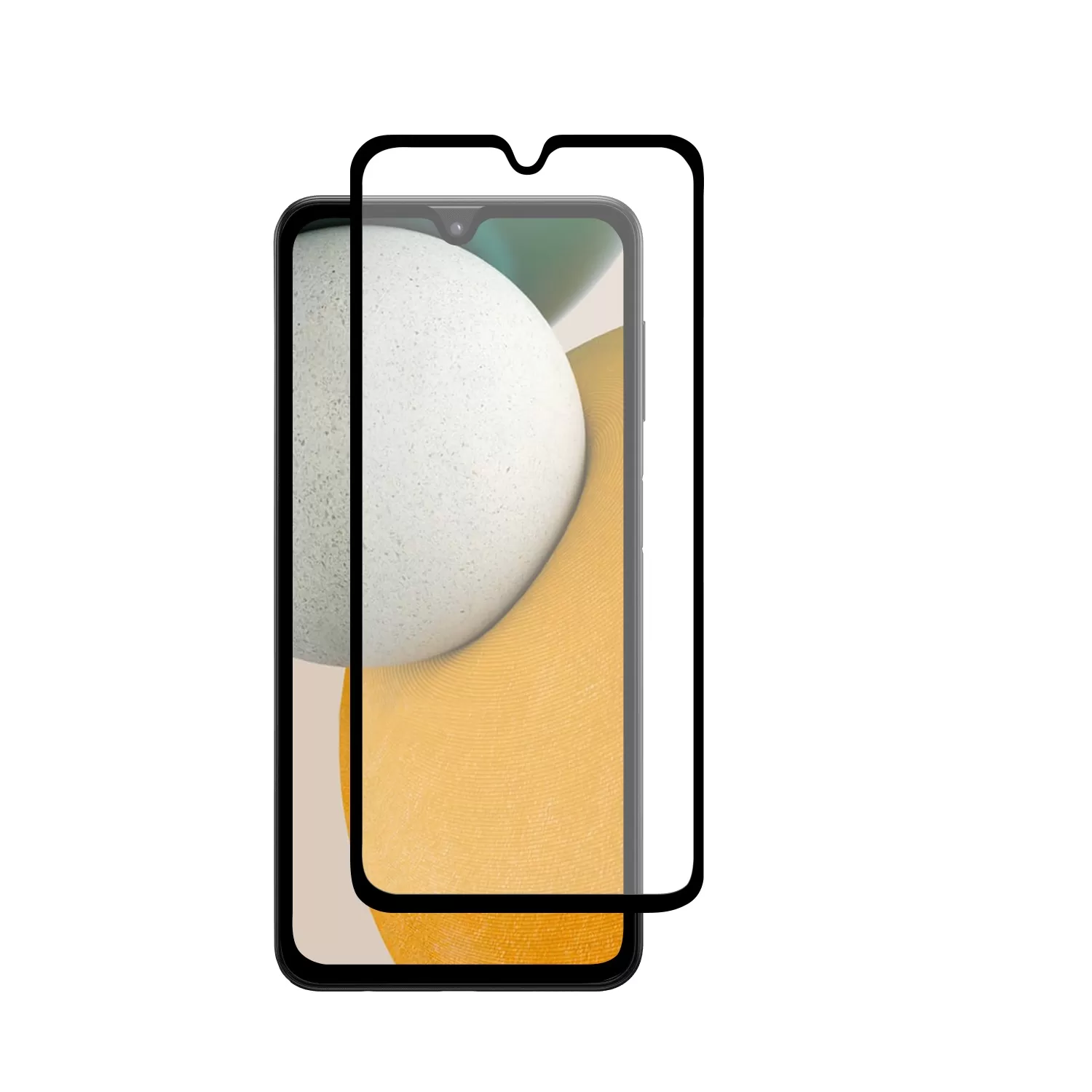 Samsung Galaxy A15 4G Body Glove Screen Protector - Black Border - Image 2