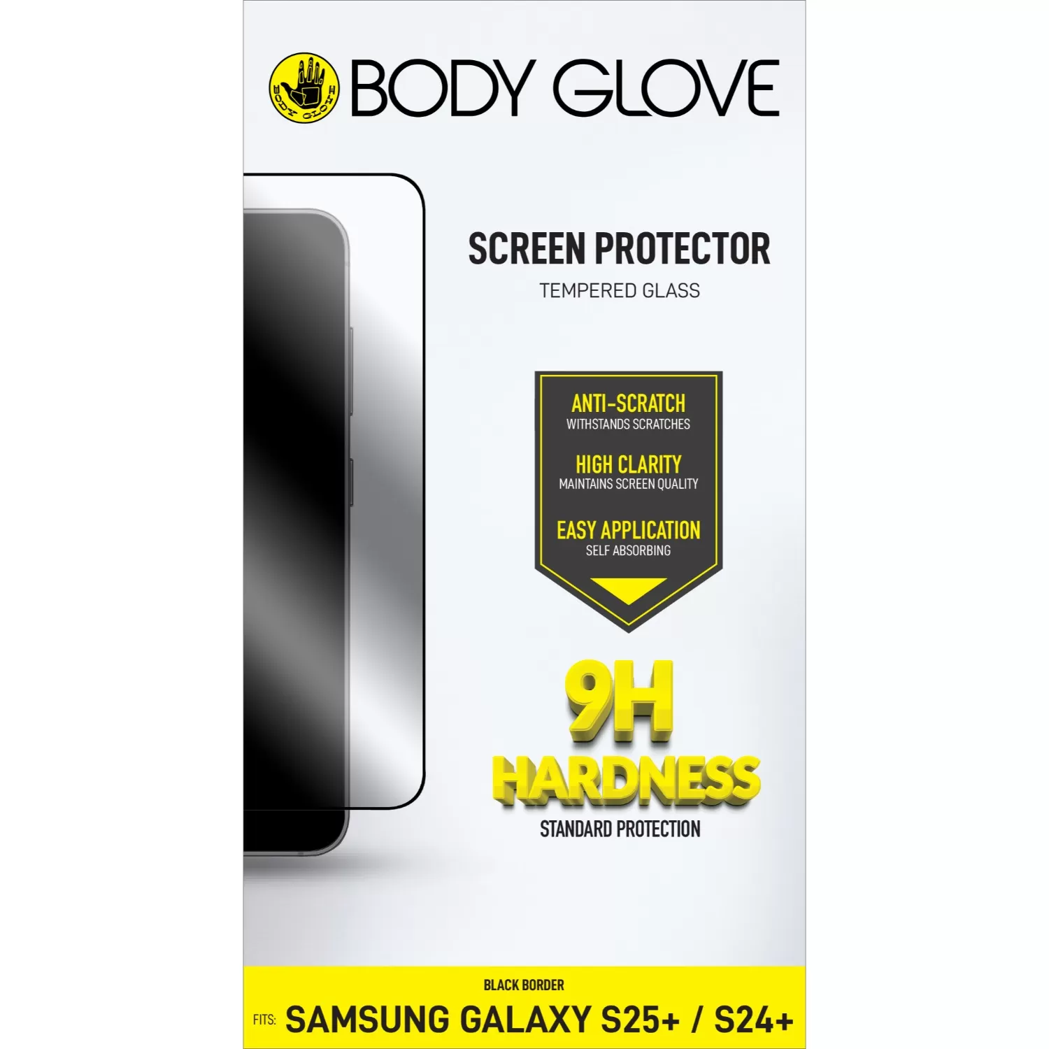 Samsung Galaxy S24+ / S25+ Body Glove Screen Protector - Black Border