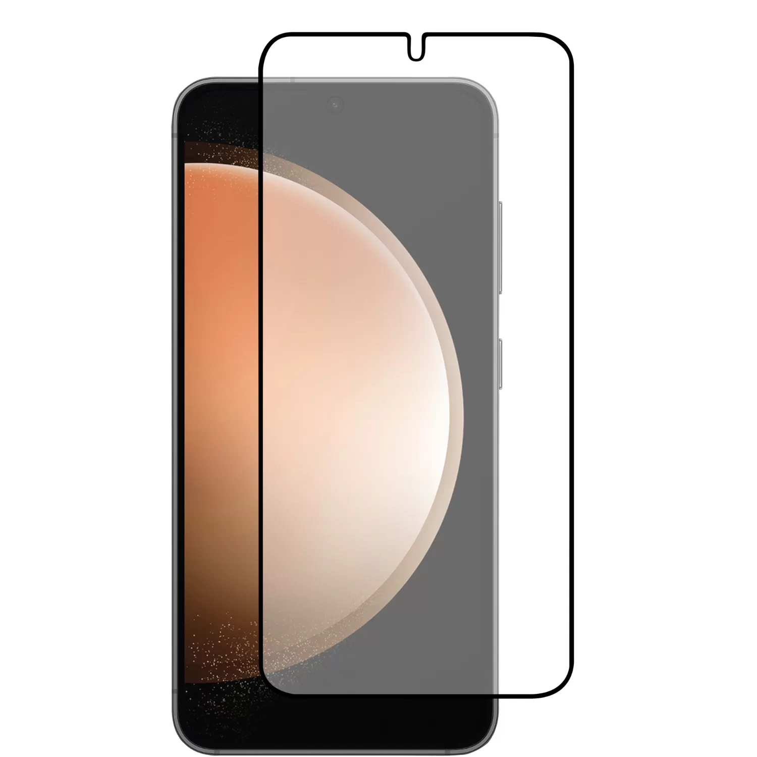 Samsung Galaxy S24+ Body Glove Screen Protector - Black Border - Image 2