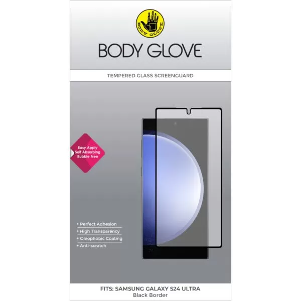 Galaxy S24 Ultra Tempered Glass - Body Glove Screen Protector