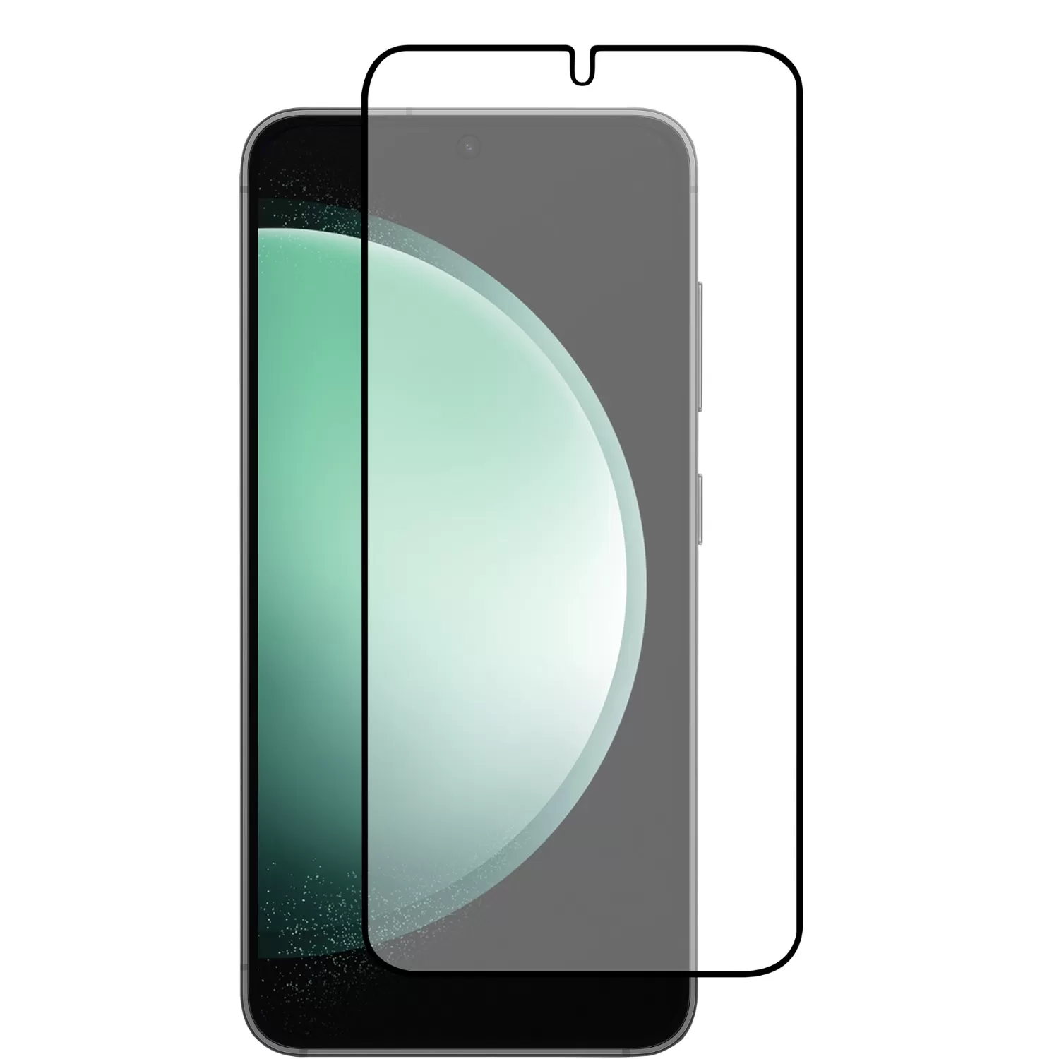 Samsung Galaxy S24 Body Glove Screen Protector - Black Border - Image 2