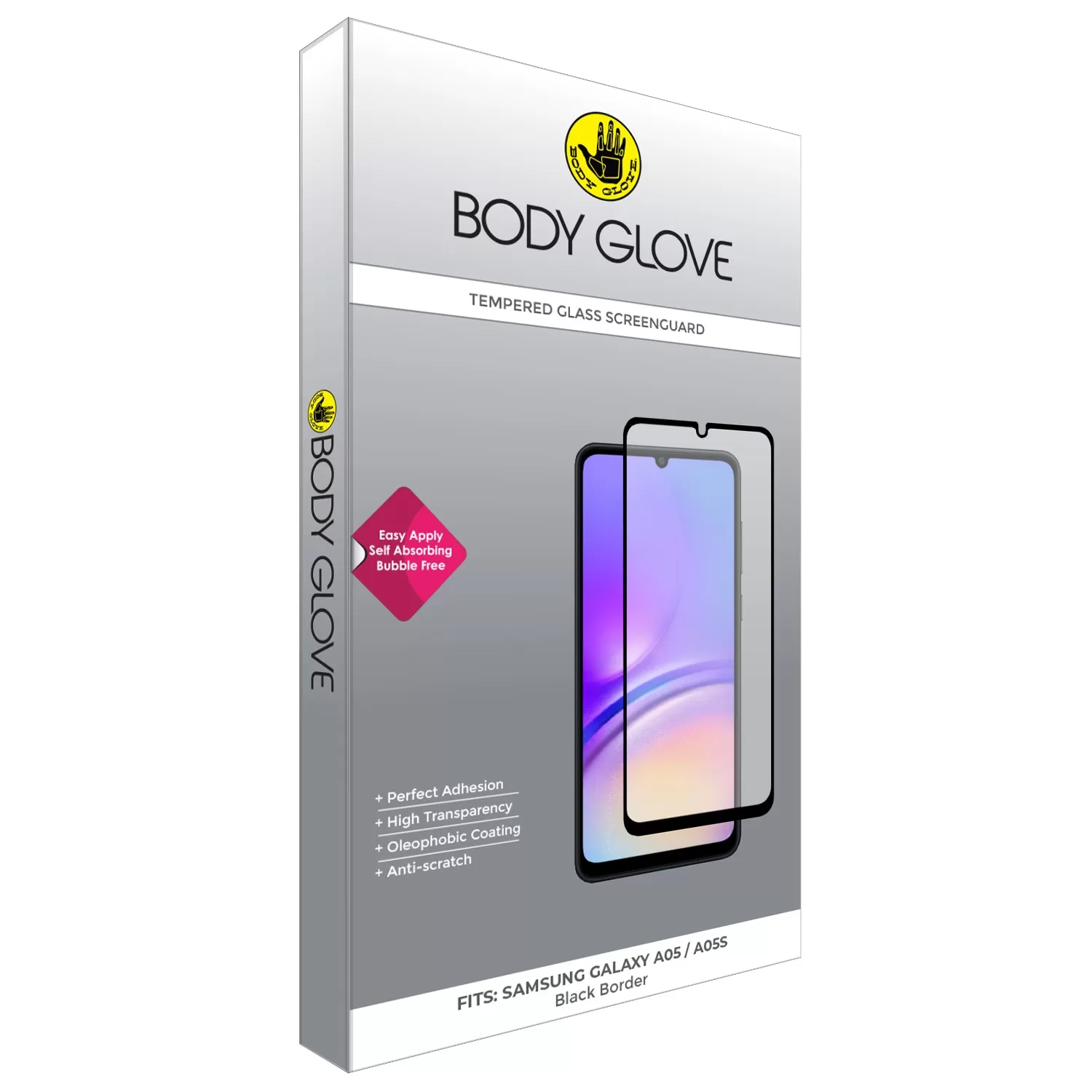 Galaxy A05 / A05s / A06 Tempered Glass - Body Glove Screen Protector - Image 4