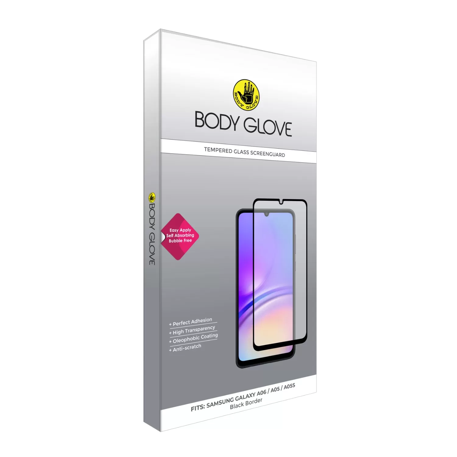 Galaxy A05 / A05s / A06 Tempered Glass - Body Glove Screen Protector - Image 5