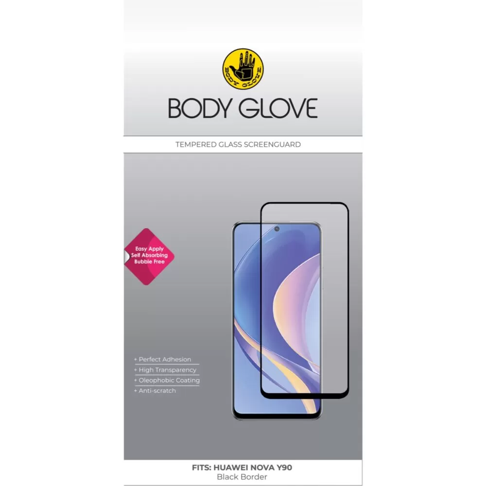 Body Glove Tempered Glass Screen Protector for the Huawei nova Y90 Clear