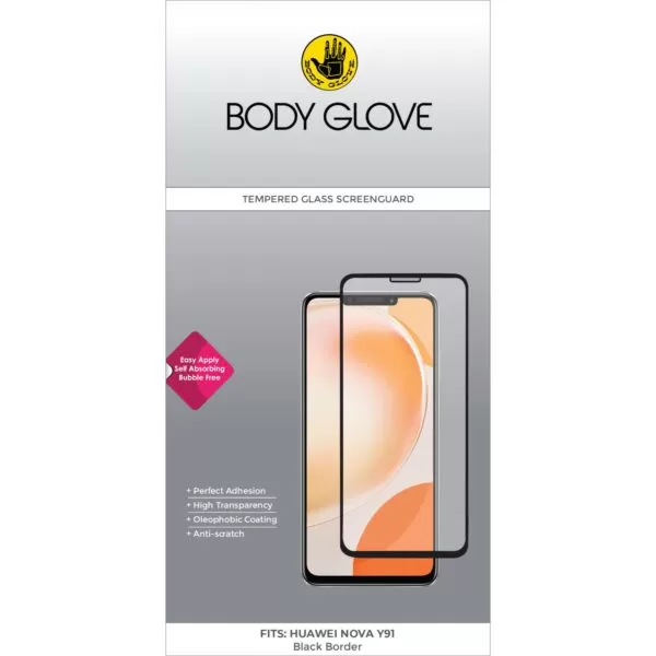 Huawei nova Y91 Tempered Glass - Body Glove Screen Protector