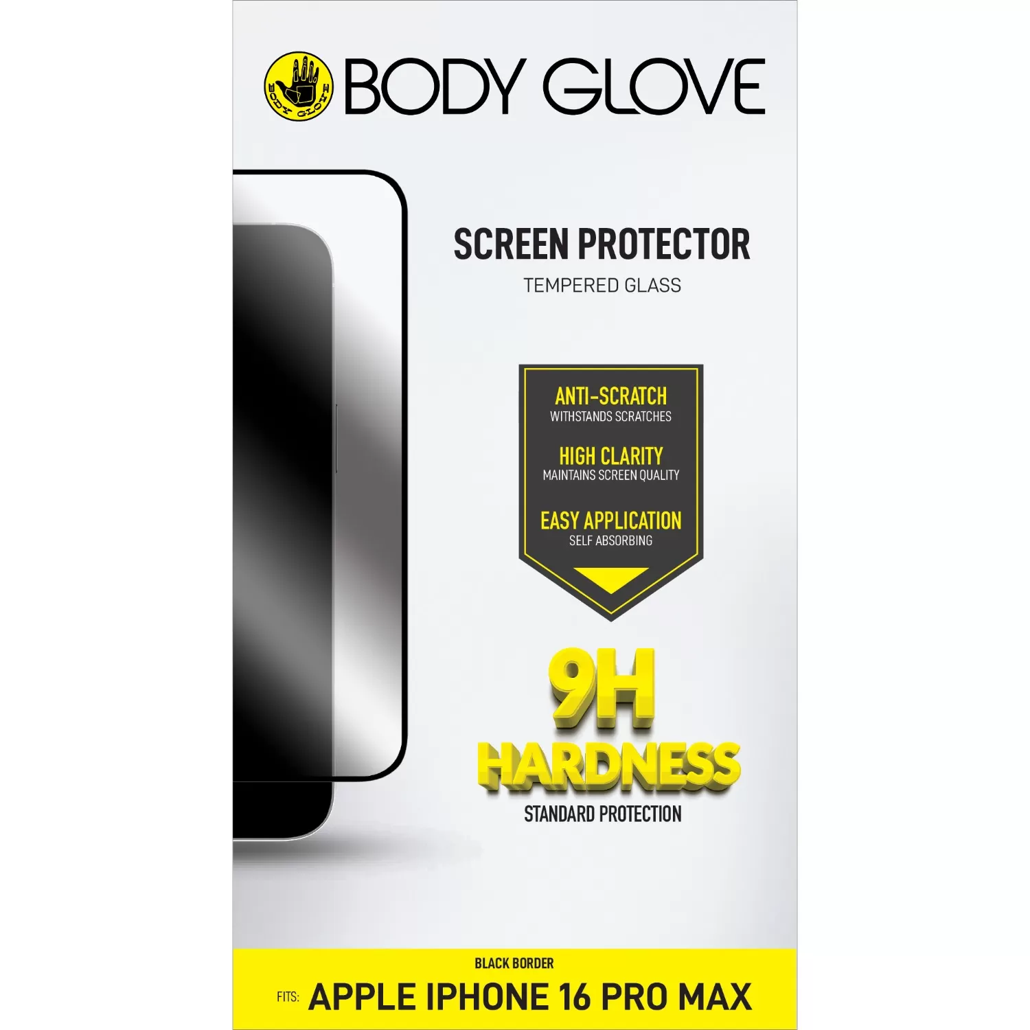 Apple iPhone 16 Pro Max Body Glove Tempered Glass
