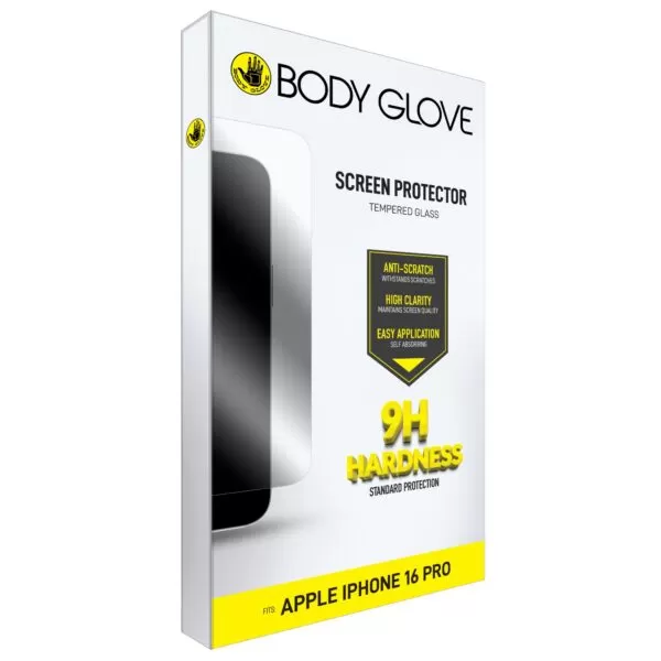 iPhone 16 Pro Tempered Glass - Body Glove Screen Protector - Image 4