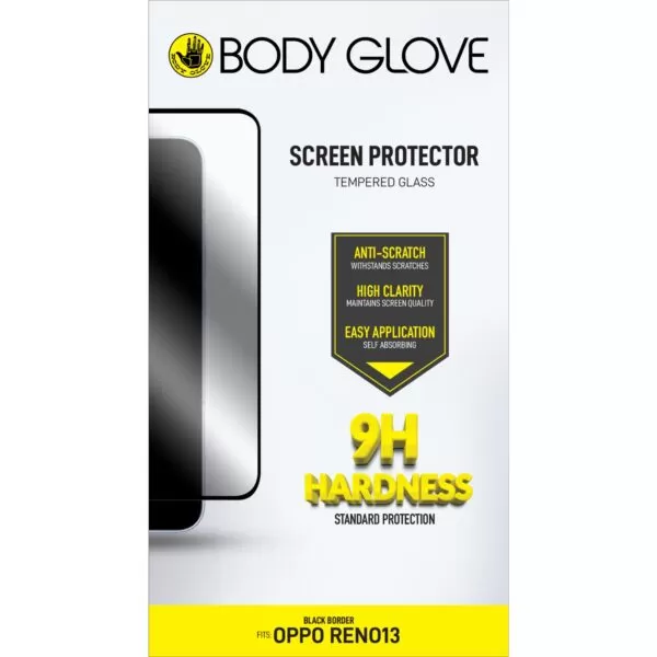 Oppo Reno13 Body Glove Screen Protector - Black Border