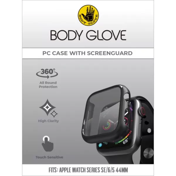 Body Glove Apple SE | 4 | 5 | 6 44mm Watch Case - Black - Image 2