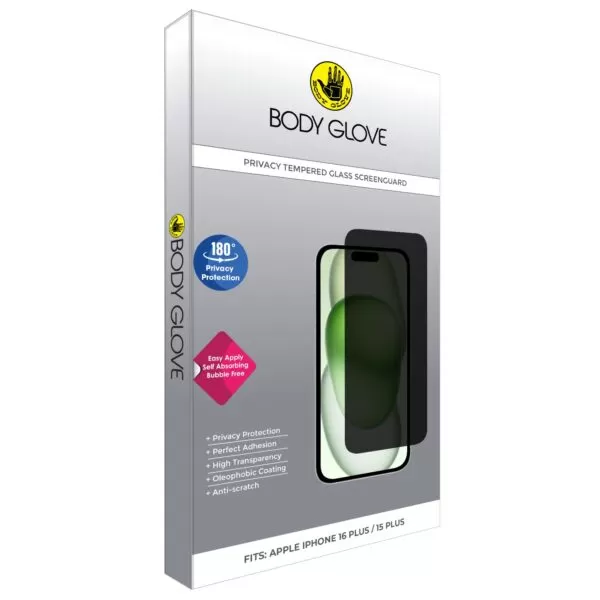 iPhone 15 Plus Body Glove Privacy Screen Protector - Image 5