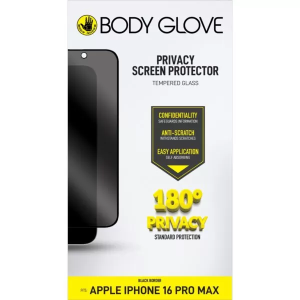 iPhone 16 Pro Max Body Glove Privacy Screen Protector