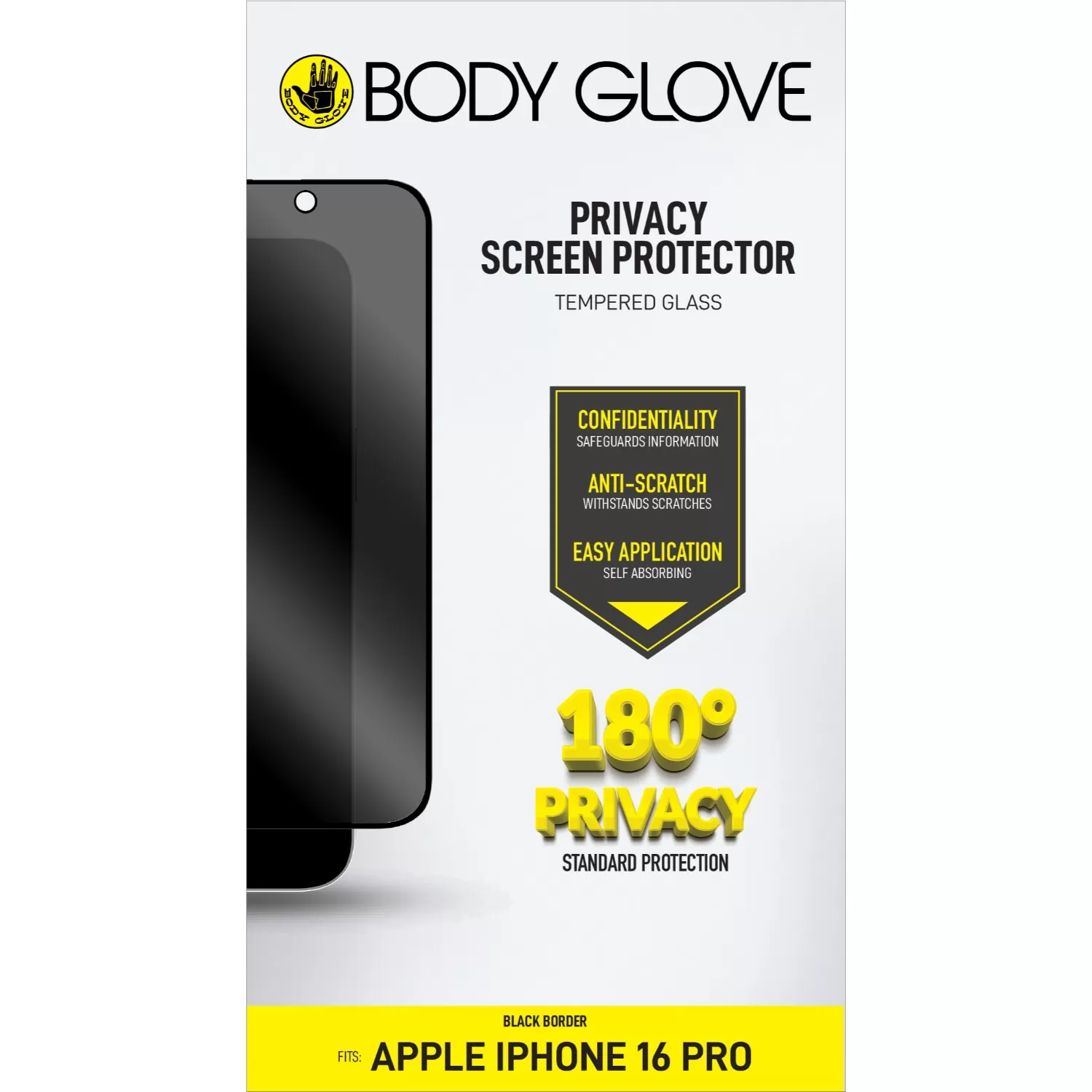 Apple iPhone 16 Pro Body Glove Privacy Screen Protector