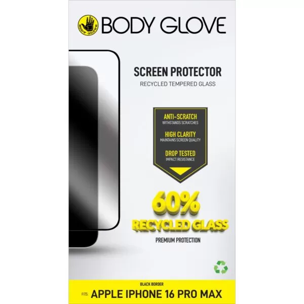 iPhone 16 Pro Max Body Glove Screen Protector - Recycled