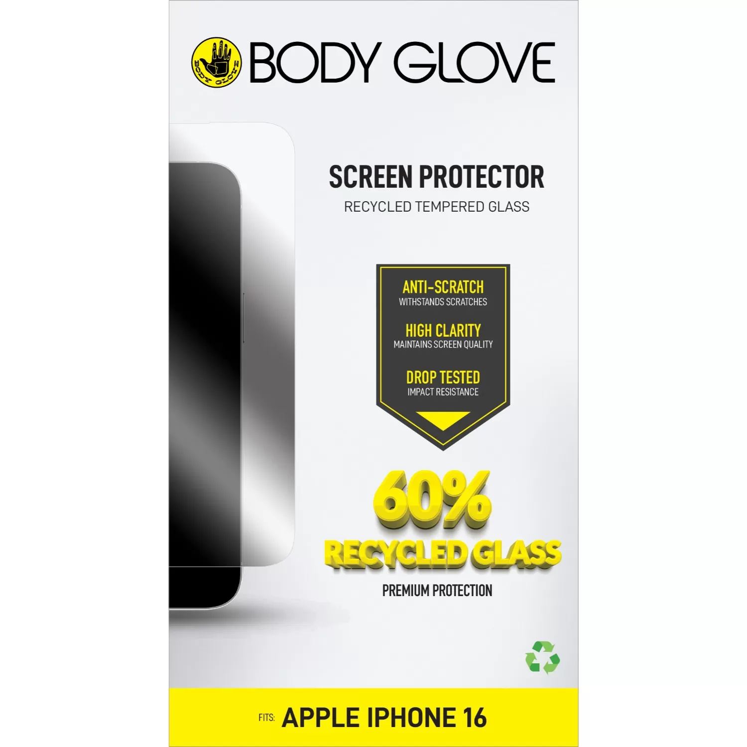 Apple iPhone 16 / iPhone 15 Body Glove Screen Protector