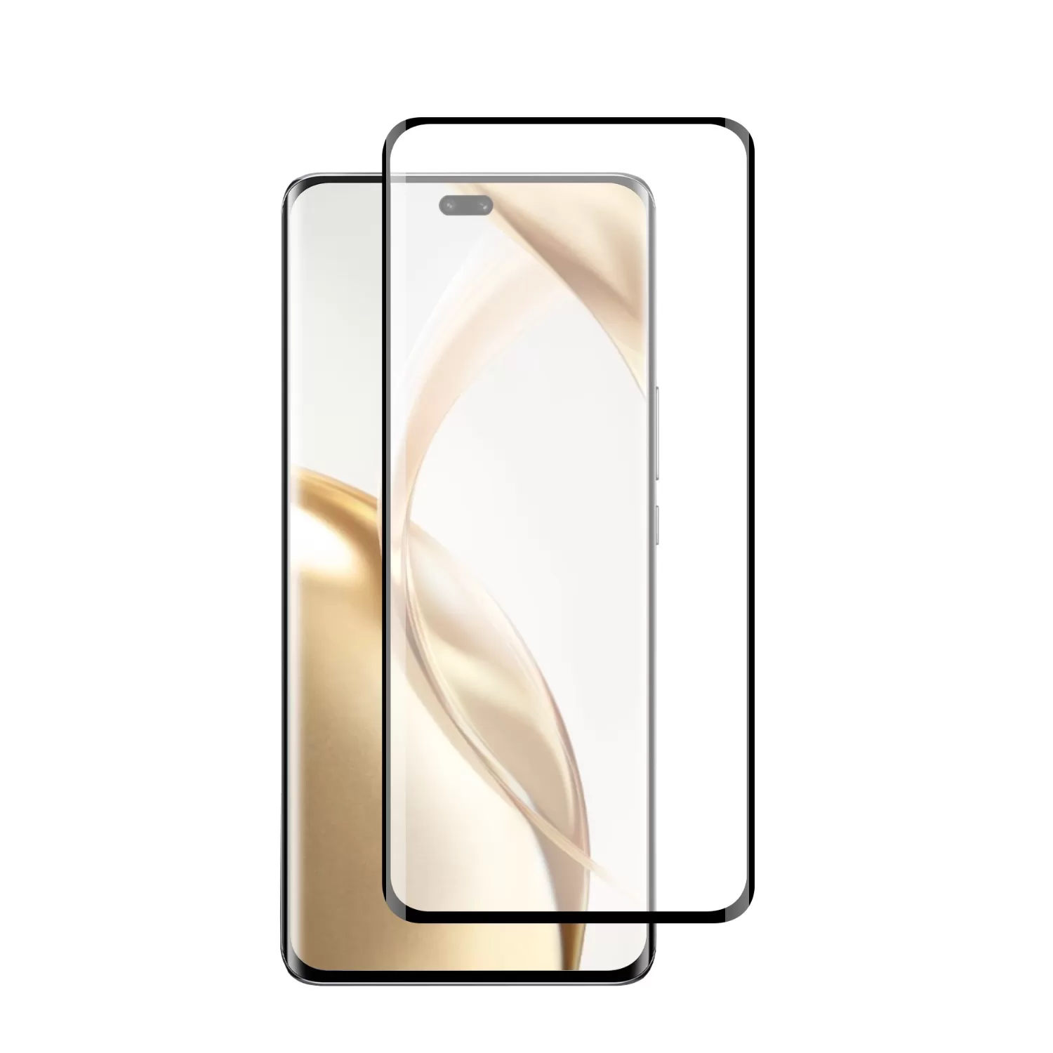 Honor 200 Pro Body Glove Screen Protector - Black Border - Image 2