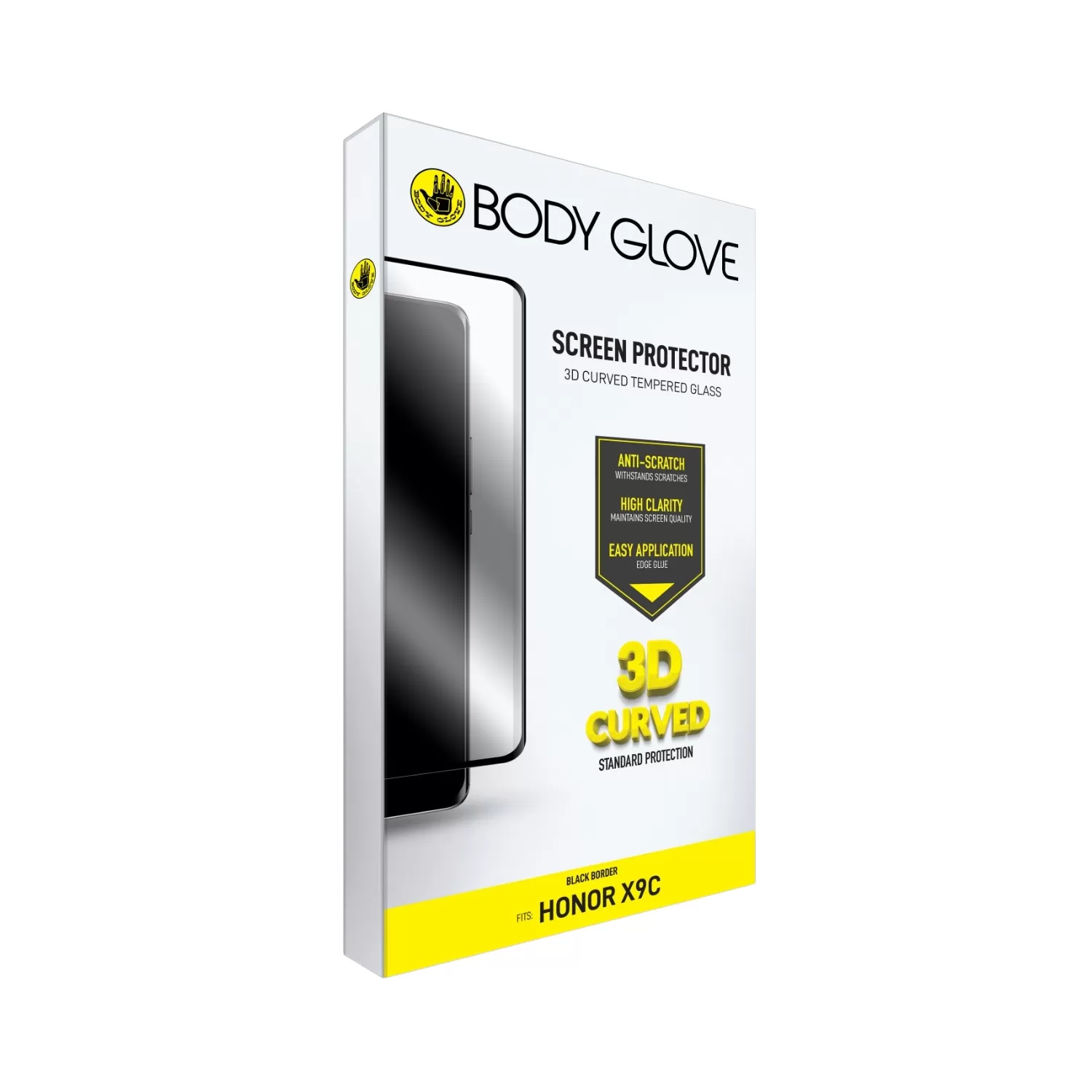Honor X9c Body Glove Screen Protector - Black Border - Image 5