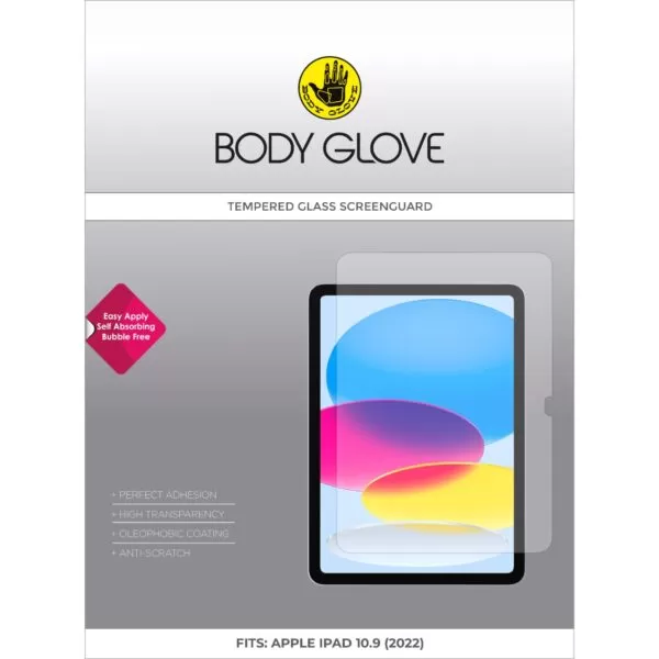 Apple iPad 10.9 (2022) Body Glove Tempered Glass Screen Protector