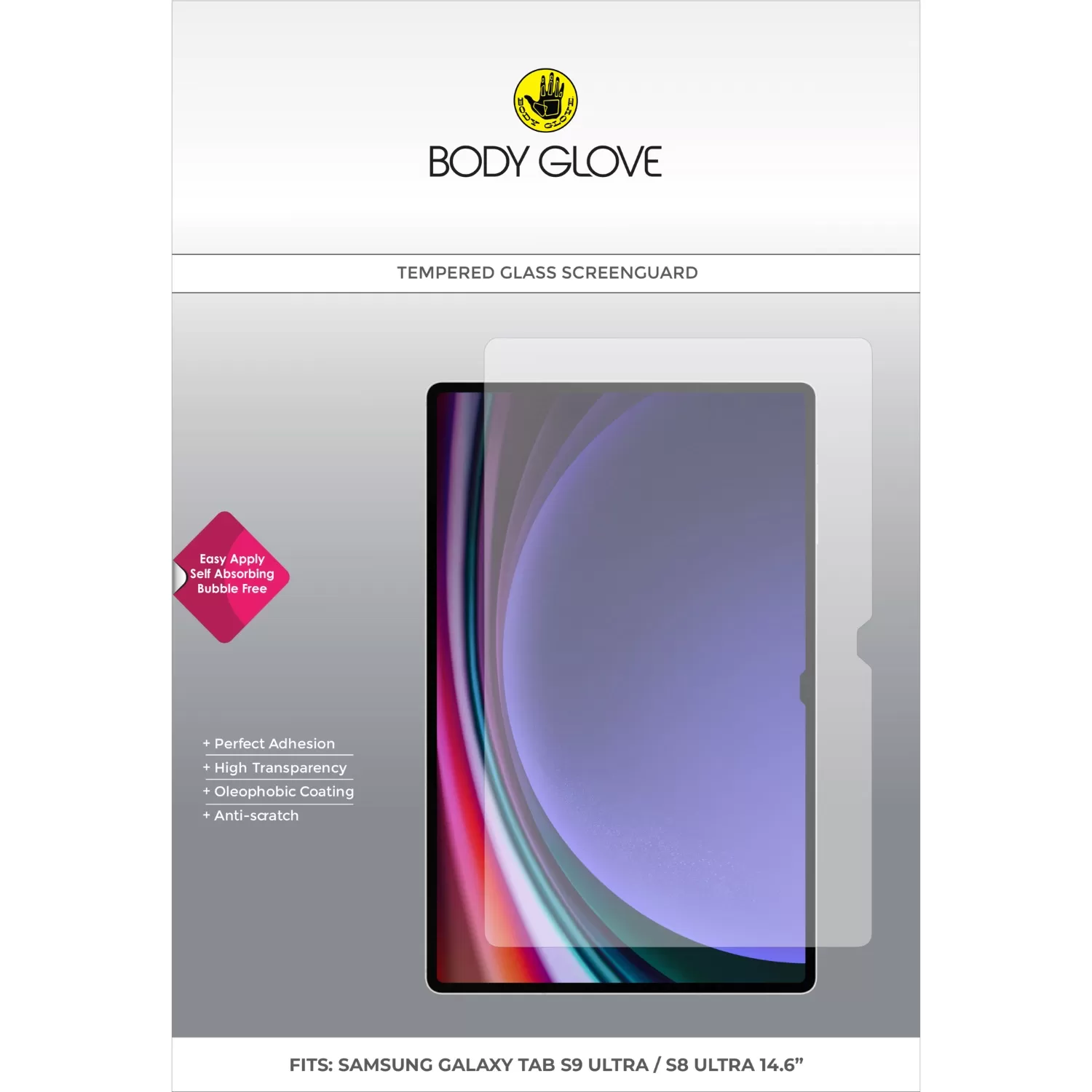 Samsung Galaxy Tab S9 Ultra / Tab S8 Ultra Screen Protector - Body Glove
