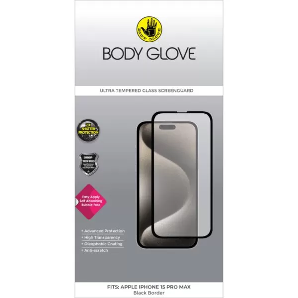 Apple iPhone 15 Pro Max Body Glove Ultra Screen Protector