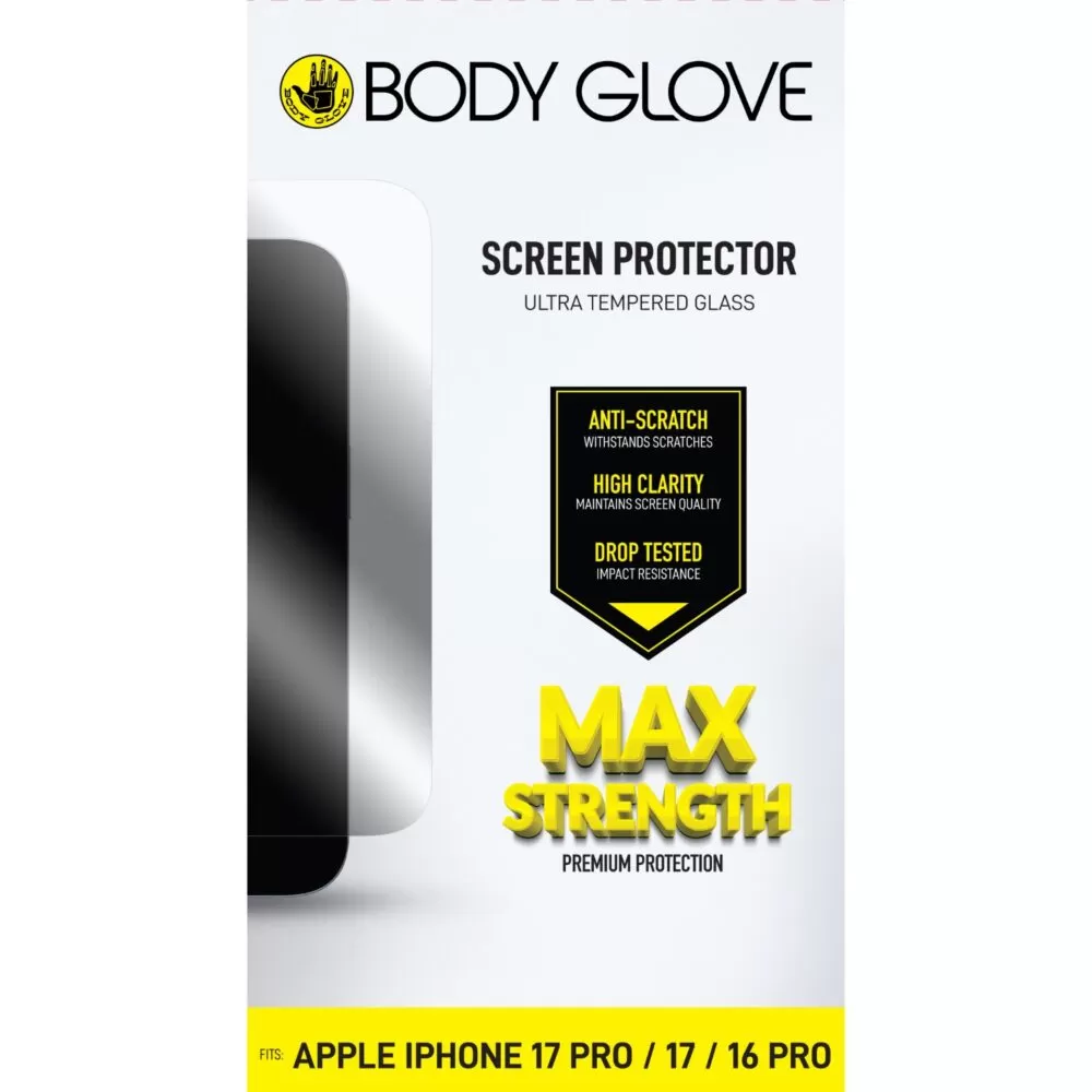 Apple iPhone 17 Pro|17|16 Pro Body Glove Ultra Screen Protector