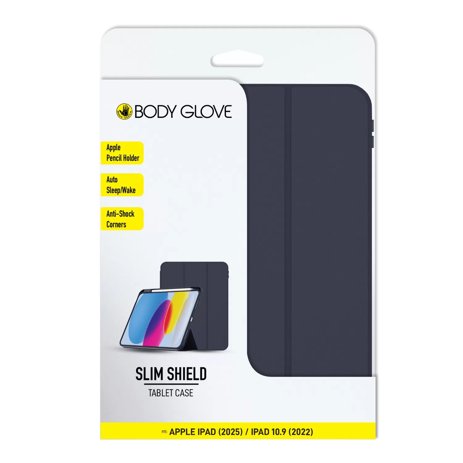 Apple iPad (2025) / iPad (2022) Body Glove Slim Shield Case – Navy - Image 7