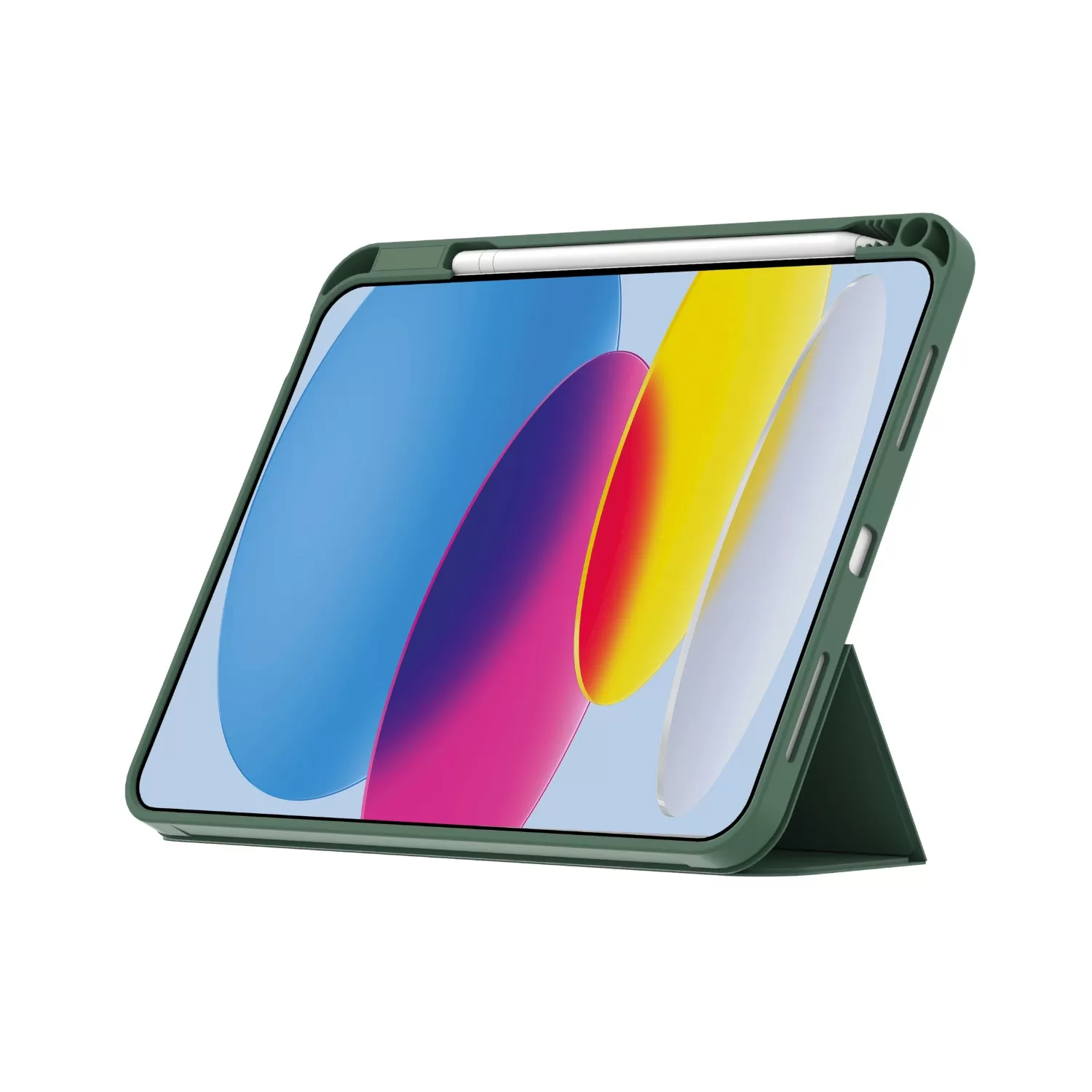 Apple iPad (2025) / iPad (2022) Body Glove Slim Shield Cover – Olive - Image 5