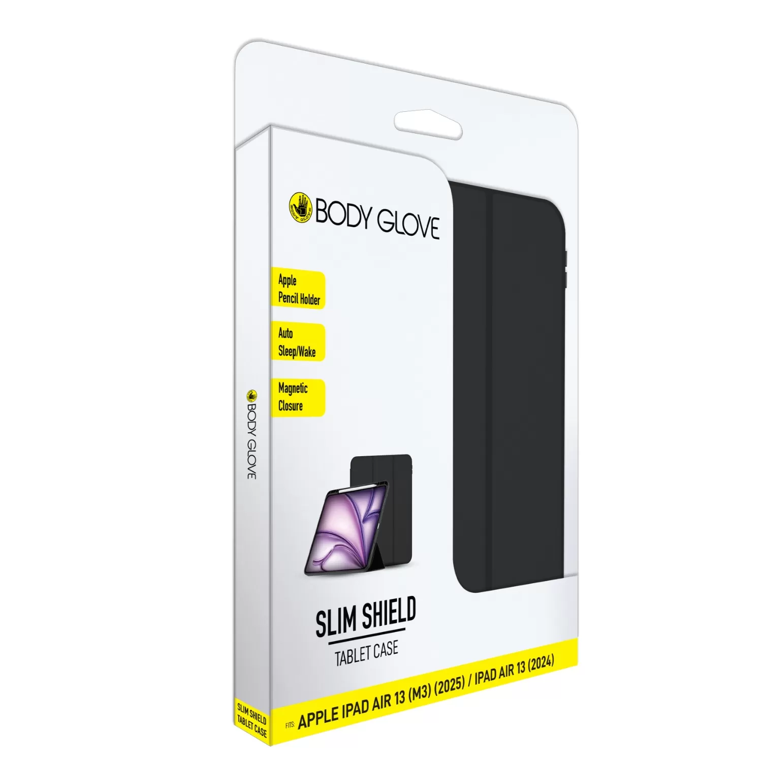 Apple iPad Air 13 (2025/2024) Body Glove Slim Shield Case – Black - Image 4