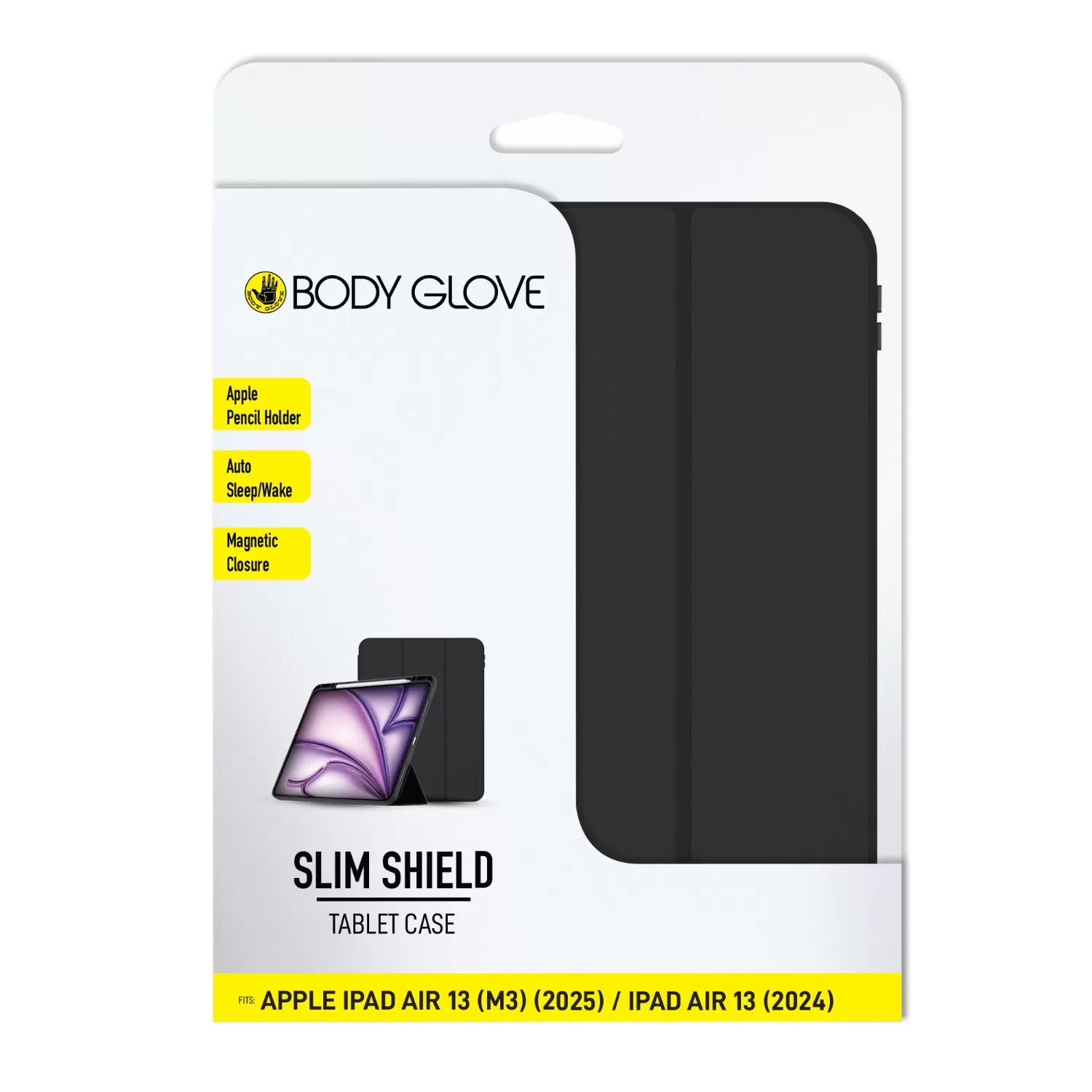 Apple iPad Air 13 (2025/2024) Body Glove Slim Shield Case – Black - Image 5