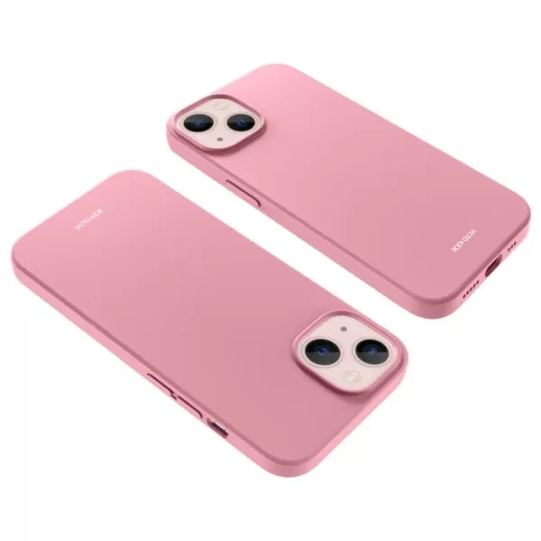 Pink Body Glove Silk Magnetic Cell Phone Case for the Apple iPhone 14 Plus