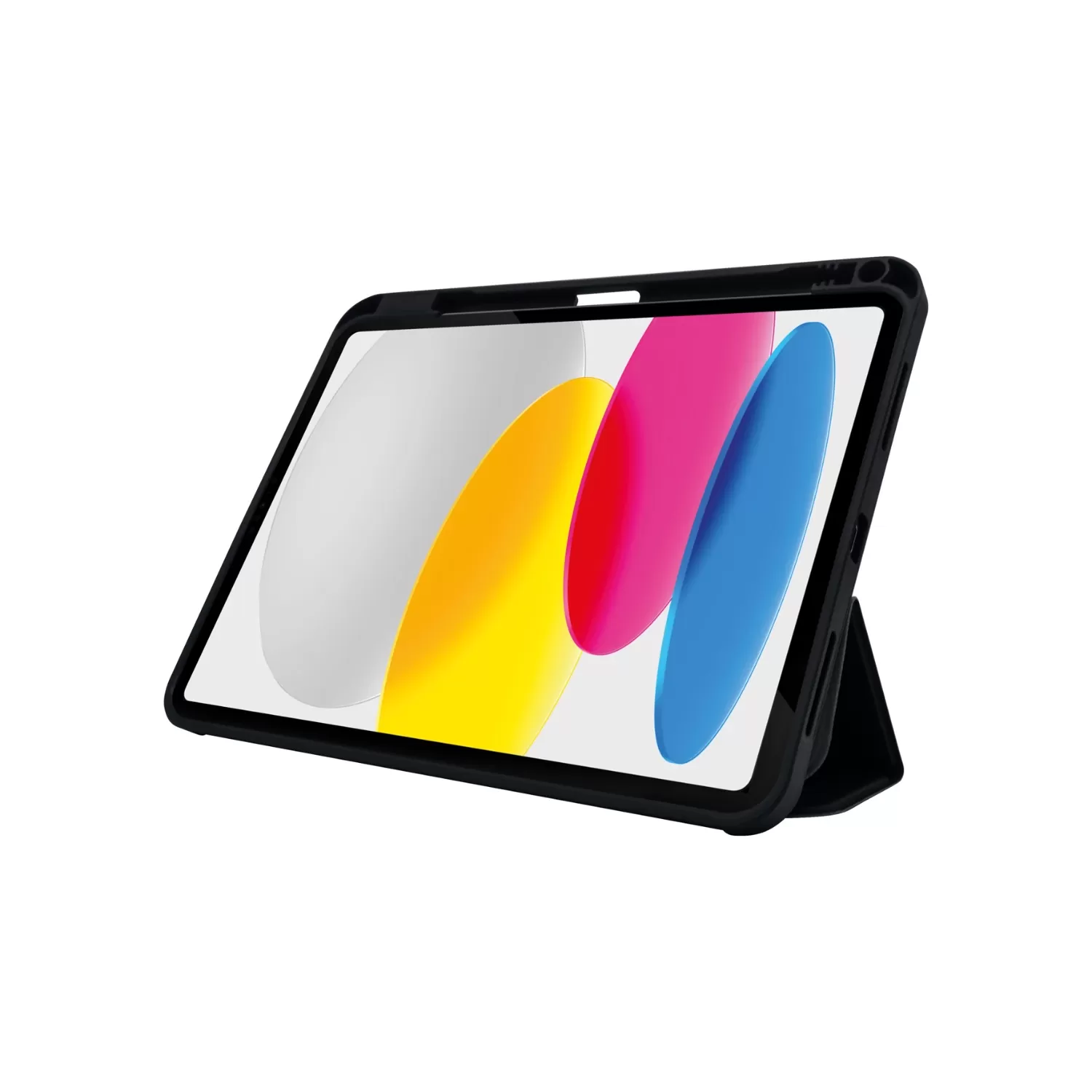 Apple iPad (2025) / iPad (2022) Body Glove Silicone Smartsuit Case – Black - Image 2