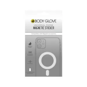 Body Glove Universal Magsafe White Magnetic  Sticker to make your cover MagSafe.